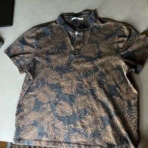 Vince floral collared shirt - Size M